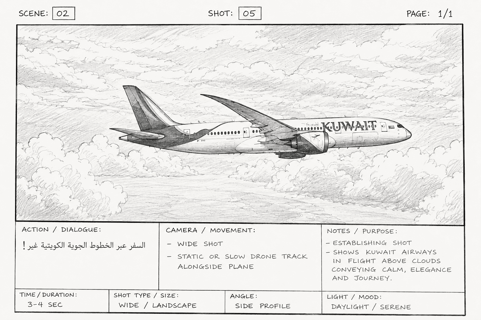 Concept & storyboard