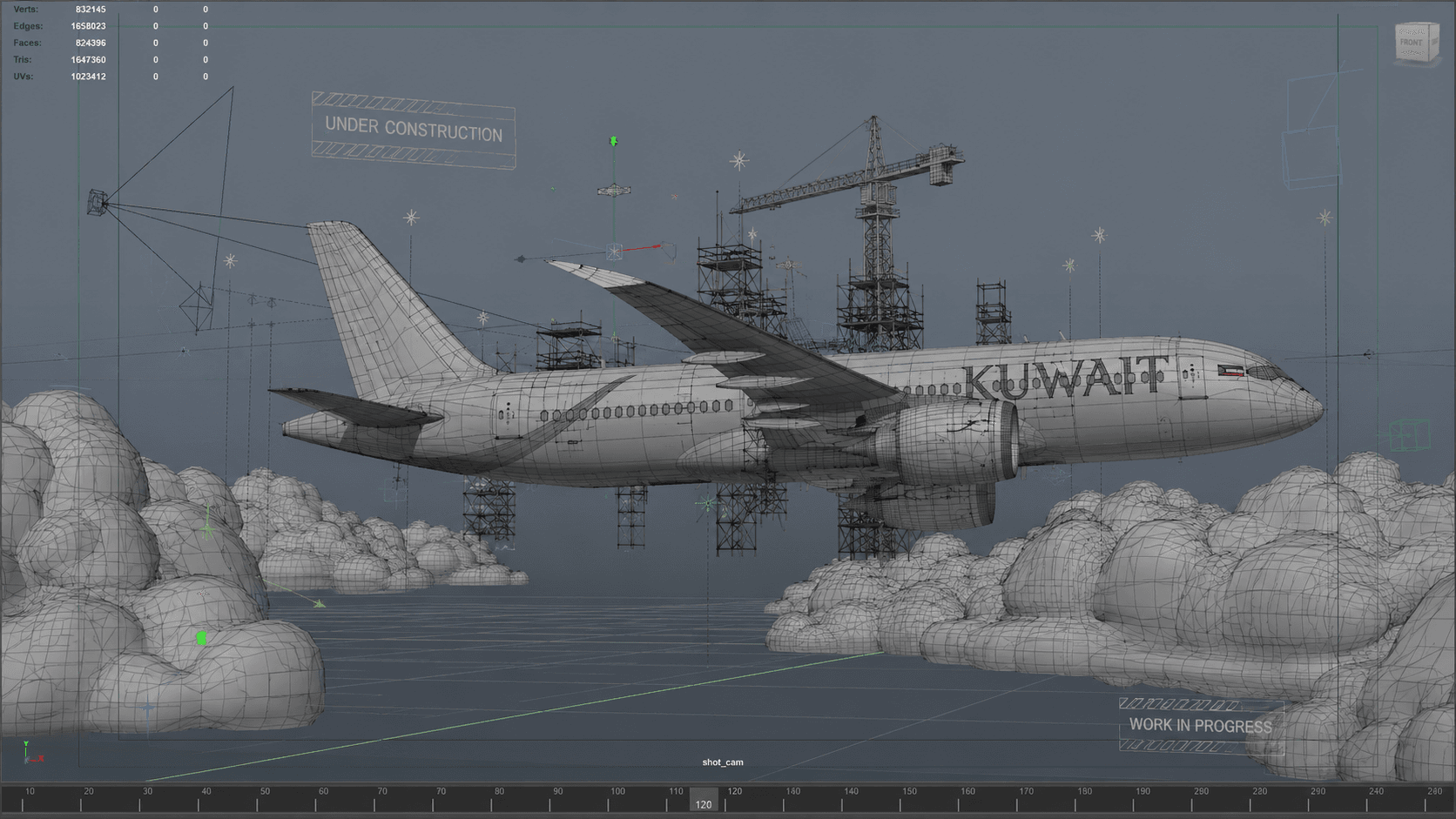 Wireframe & block-out